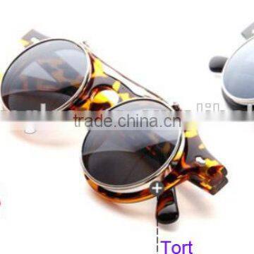 Flip-up Sunglasses,round sunglasses