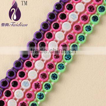 Rhinestone Beaded Trim,neon Rhinestone Banding