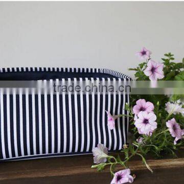 YIWU RODA 100% Canvas Fabric Flax Handle Foldable Storage Box photo-4