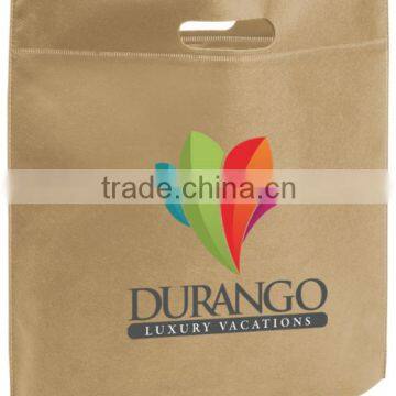 100% eco-friendly flat bottom bag non handle non woven bag for promotional