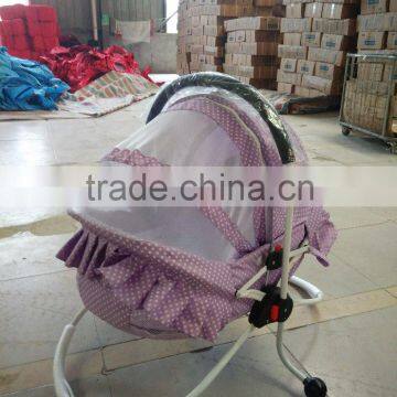 Reversible handle baby chair rocking chair