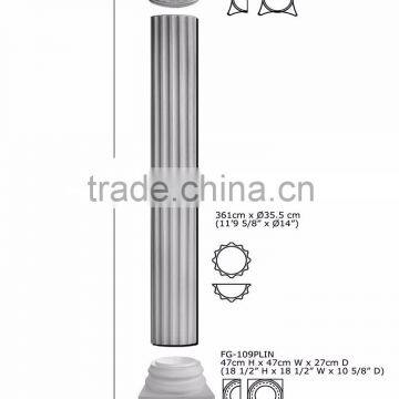 2016 High Quality Good Price Beautiful Polystyrene Roman Pillars For Garden photo-2