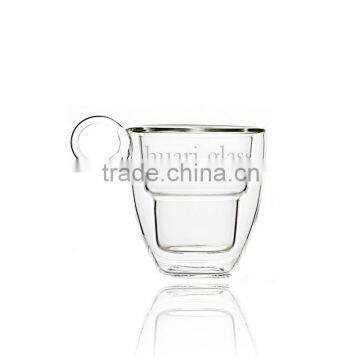 Double Wall Glass Cups, Drinking Tea Cups and Mugs