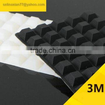12.7*12.7*6mm Square Self Adhesive Transparent Anti Slip Bumpers Silicone Rubber Feet Pads High Sticky Shock Absorber photo-3