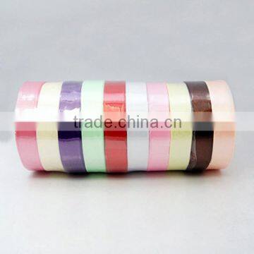 Decorative 6" Satin Ribbons, 20mm, 25yards/roll, 250yards/group, 10rolls/pack(SRIB-RC20mmY)