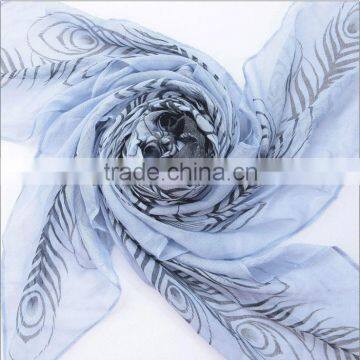 Women High Quality Fashion Printing All March Long Scarf photo-6