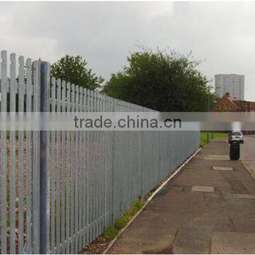 Palisade fencing /Yard fence / galvanized iron fence