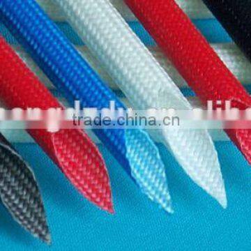 4KV 5KV 7KV Silicone Resin Fiberglass Braided Insulation sleeving tube