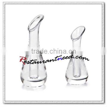 P090 Acrylic Olique Rim Vase