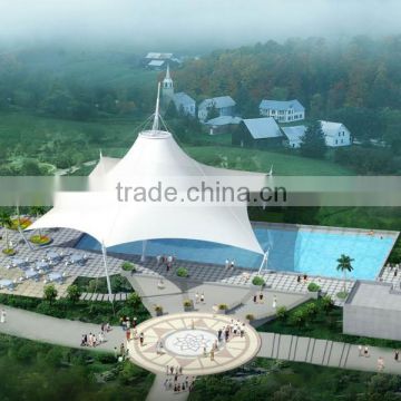 tensile membrane steel structure marquee