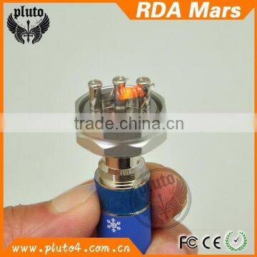 Pluto RDA Rebuildable RDA Atomizer in 35w mini box mod