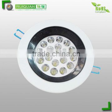 LED lighting fixtures round plastic ceiling light covers