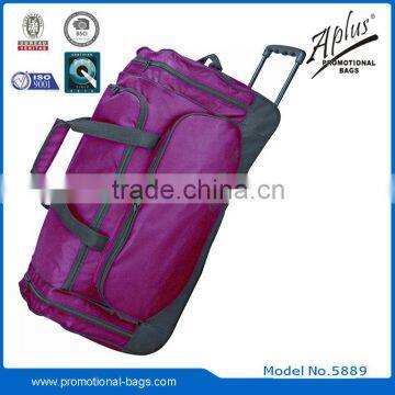 Travel Travelling Duffel Luggage Storage Trolley Bag With Wheels photo-6