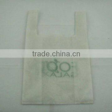 Vest hand bags with non-woven