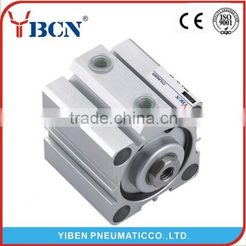 SDA series piston rod thread thin double acting compact pneumatic cylinder