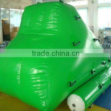 2016 Hot Commercial Green Inflatable Climbing Iceberg Water Toys photo-2