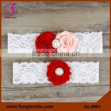 FUNG 8001 Bridal Wedding Stockings And Garters