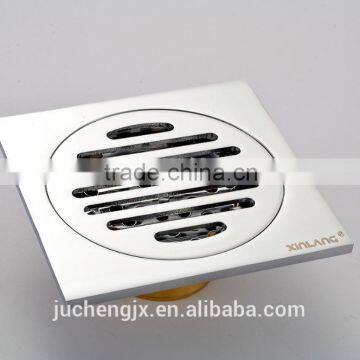 SS 304 silver bathroom floor drain