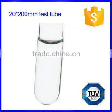 Glass 20*200mm test tube lab test tube for experiment