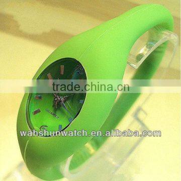 fashion simple cheap generation 2 anion small size silicone watch