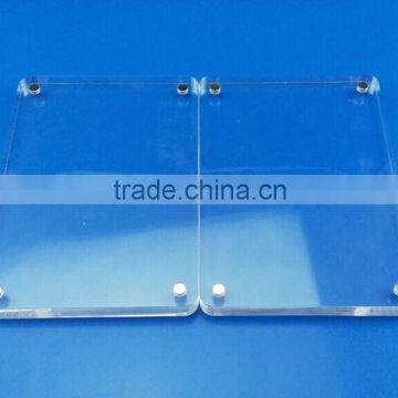 4 Sided Acrylic Magnetic Photo Frame,ISO Factory Product photo-6
