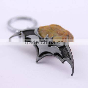 Wholesale batman keychain/creative batman metal keychain