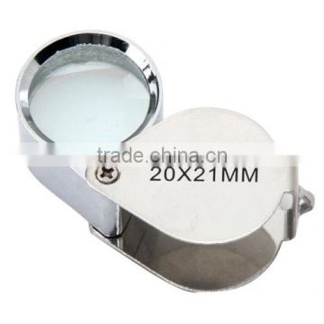 Magnifying Triplet Loop Lens 20x21mm