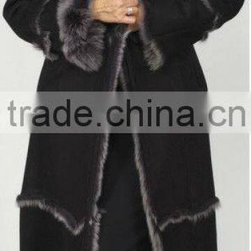 2013 women's shearling lambskin coat