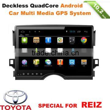 Bosstar touch screen car radio gps multi media av android system for TOYOTA REIZ with wifi,bluetooth,16g inand IGO MAP