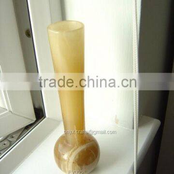 Honey Onyx Flower Vase FV005-1