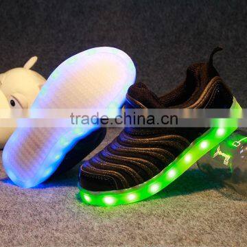 2016 HOT Light sneaker sport shoes, Factory Light shoes,Fashion led kids shoes in stock