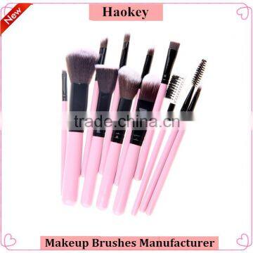 2016 Wholesale Professional brushes for makeup synthetic hair 12pcs makeup brushes free samples