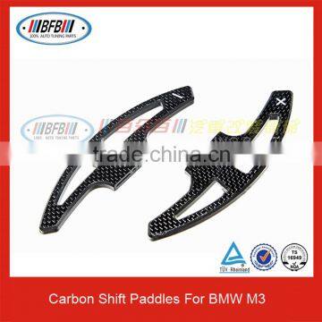 Factory Direct Sell Real Carbon Fiber Shift Paddles For BMW M3 E90/E92/E46 Steering Wheel Shift Paddles