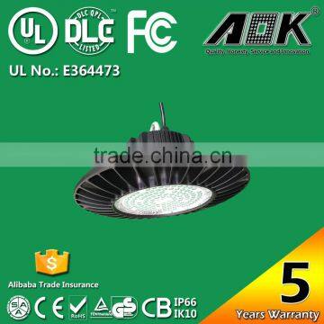 UL DLC SAA CE ROHS 120W LED High Bay Light, LED Warehouse Light