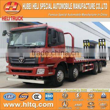 FOTON AUMAN 8x4 30tons construction machinery transport truck 270hp good quality