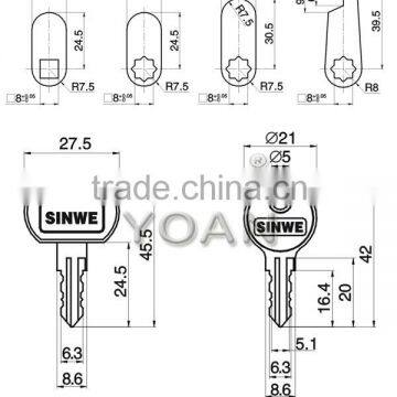 Cabinet Cam Locks Outdoor Mailbox Locks Wardrobe Door Locks photo-5