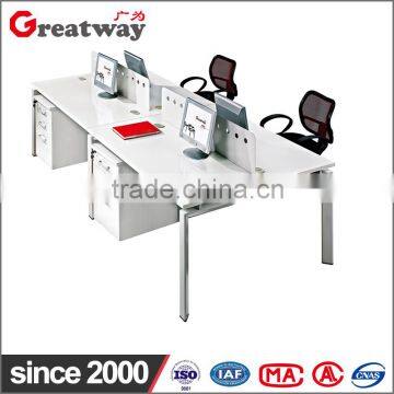 4 person modern office desk from china manufacturer