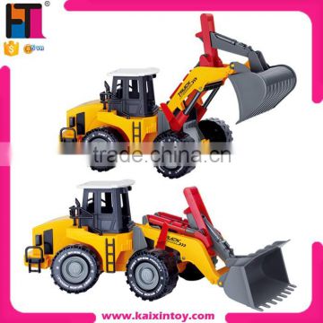 friction plastic truck, plastic toy truck, toy construction truck