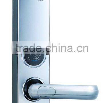 ELECTRONIC SWIPE CARD HOTEL LOCK WITH 5-LATCHES MORTISE