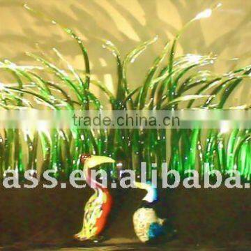 art glass floor lighting xo-0011 and hand blown glass lighting