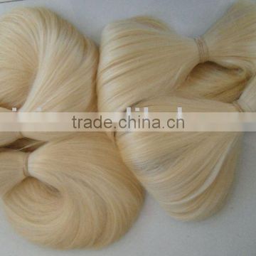 613 #light blonde hair bulk/bulk hair/100% human hair /human hair products /human hair extensions