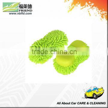 Double sides sponge inside surface Microfiber Sponge