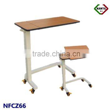 NFCZ66 Best selling hospital overbed table with cheap price