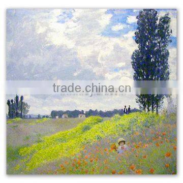 Walk in the Meadows at Argenteuil 1873 monet oil painting impressionist