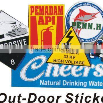 outdoor sticker