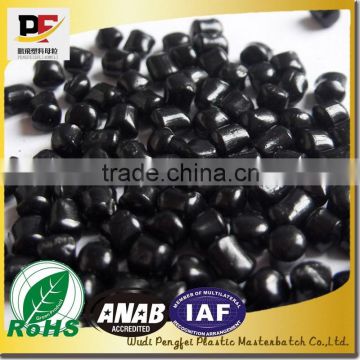 Black masterbatch with high-grade carbon black plastic PP PE ABS masterbatch for plastic products, color masterbatch manufactuer