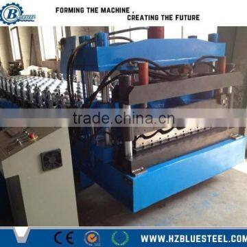 Roofing Material Sheet Corrugation Roll Forming Machine, Metal Roofing Tile Making Machine From Hangzhou