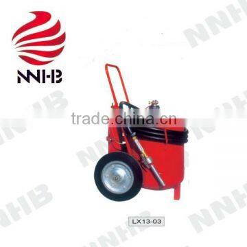 Wheeled Foam Fire Extinguisher With External N2 Cartridge 2.5L