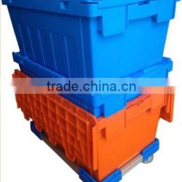 Stacked Moving Plastic Home Storage Tote