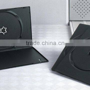 5.2mm Super Slim Single Black Plastic Long DVD Case